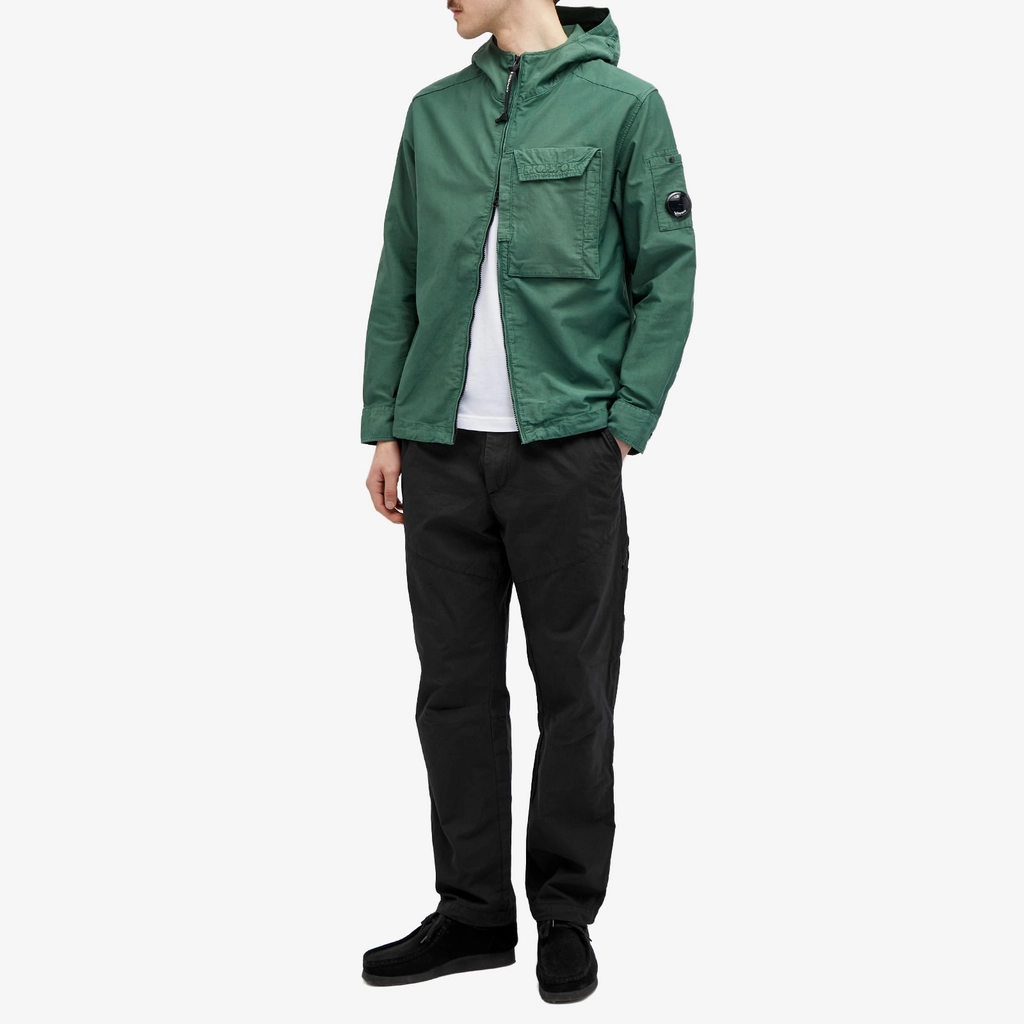 CP Company Men's Micro Reps Carpenter Trosuer Black